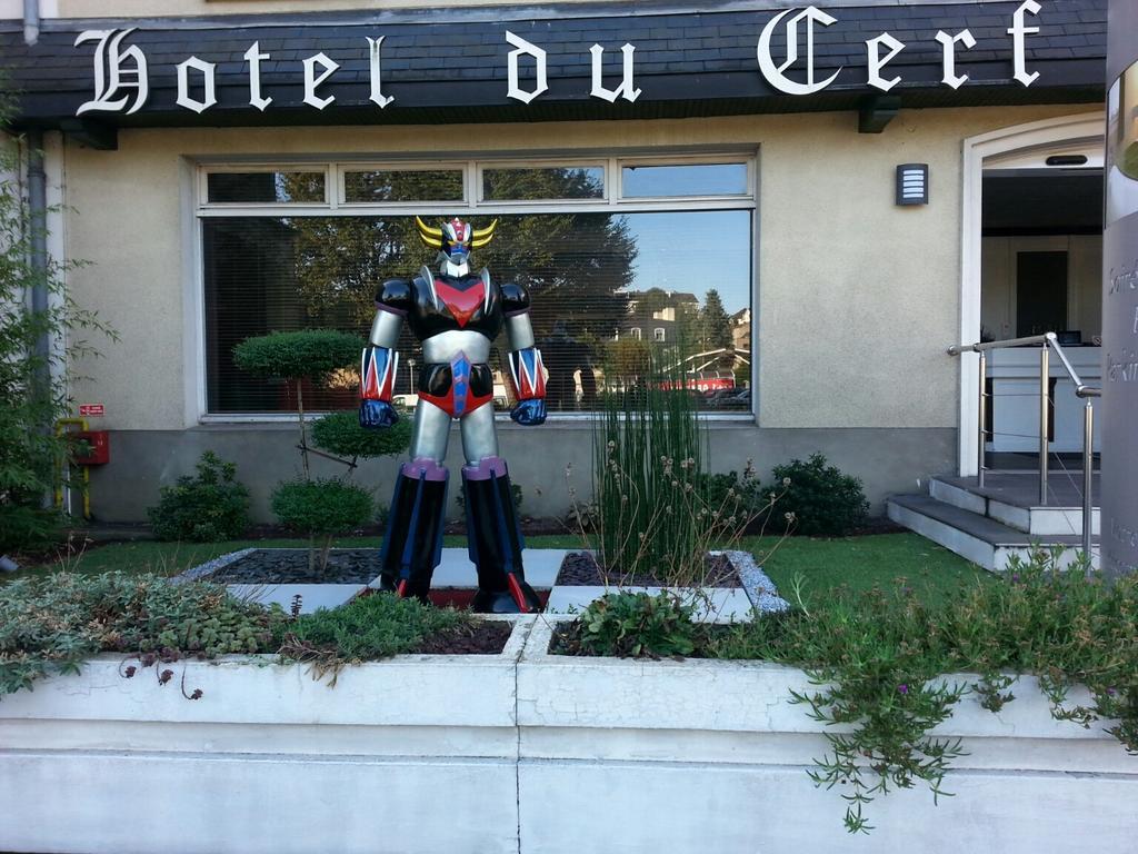 Contact Hotel Du Cerf ชาโต-กงติเยร์ ภายนอก รูปภาพ
