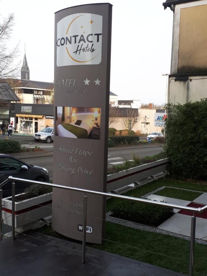 Contact Hotel Du Cerf ชาโต-กงติเยร์ ภายนอก รูปภาพ